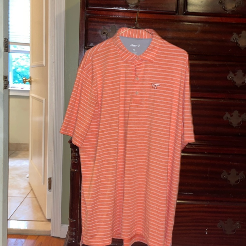 Johnnie-O Virginia Tech polo size XL